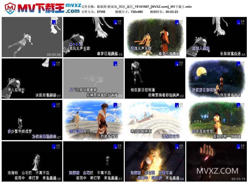 陈依婷-惜双双_国语_流行_YE101567
